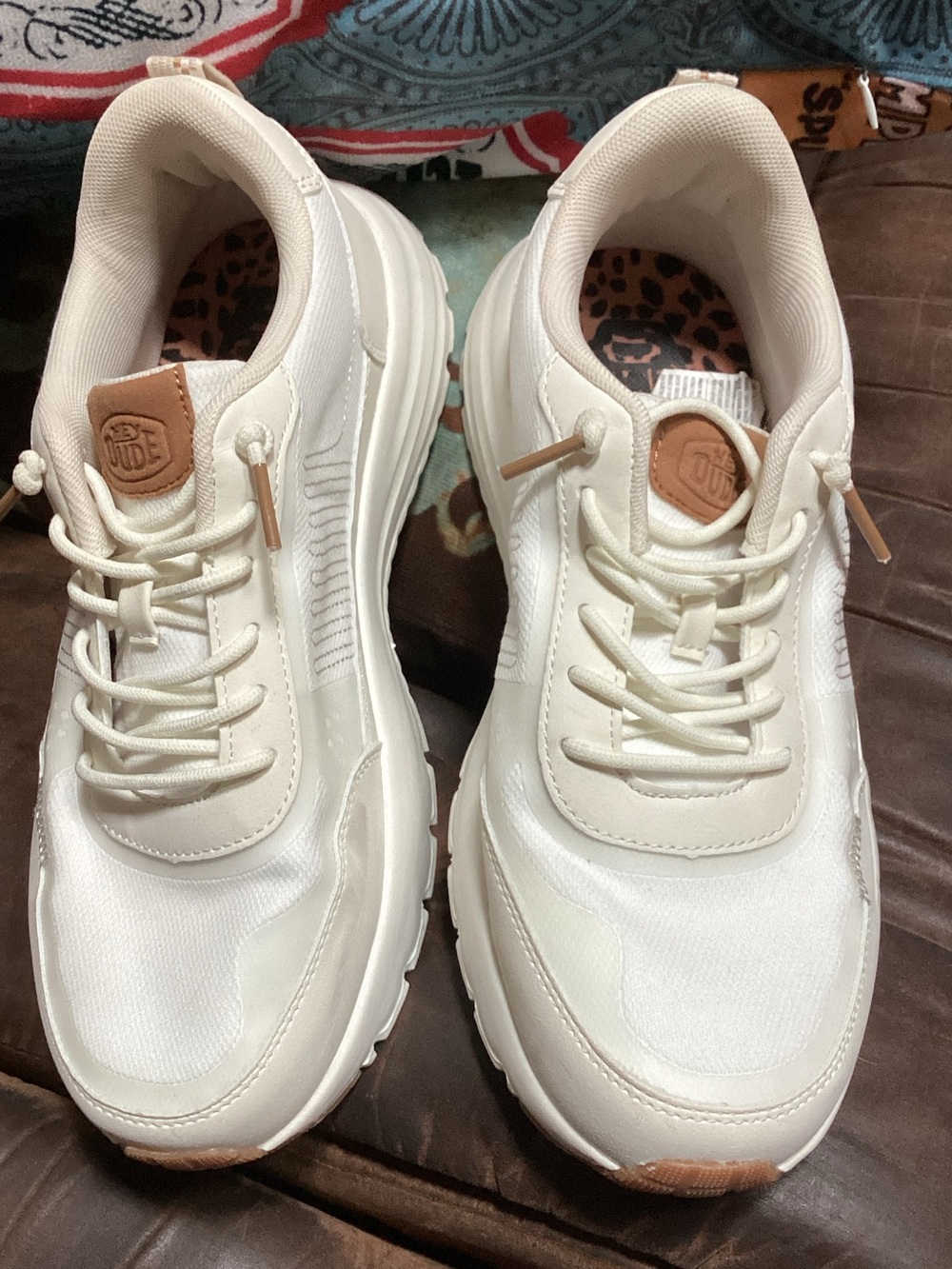 Hey Dude Women's Cream Scirocco Alta Size 9